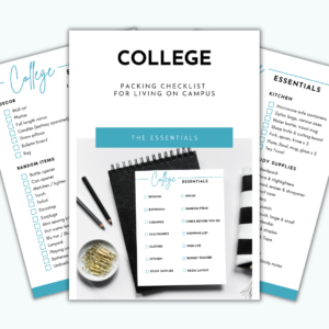 College Packing List
