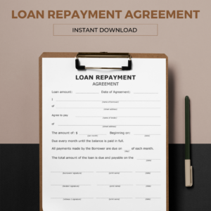 Loan Repayment Agreement