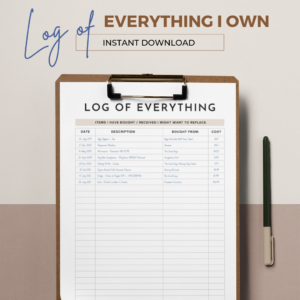 log of everything