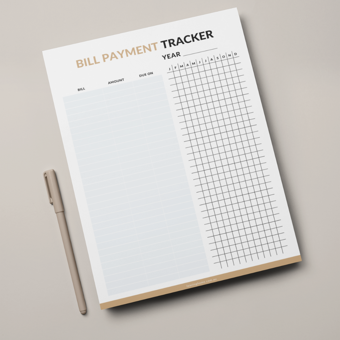 Bill Payment Tracker