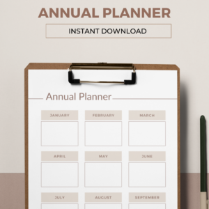 Annual Planner