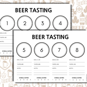 Beer Tasting Mats