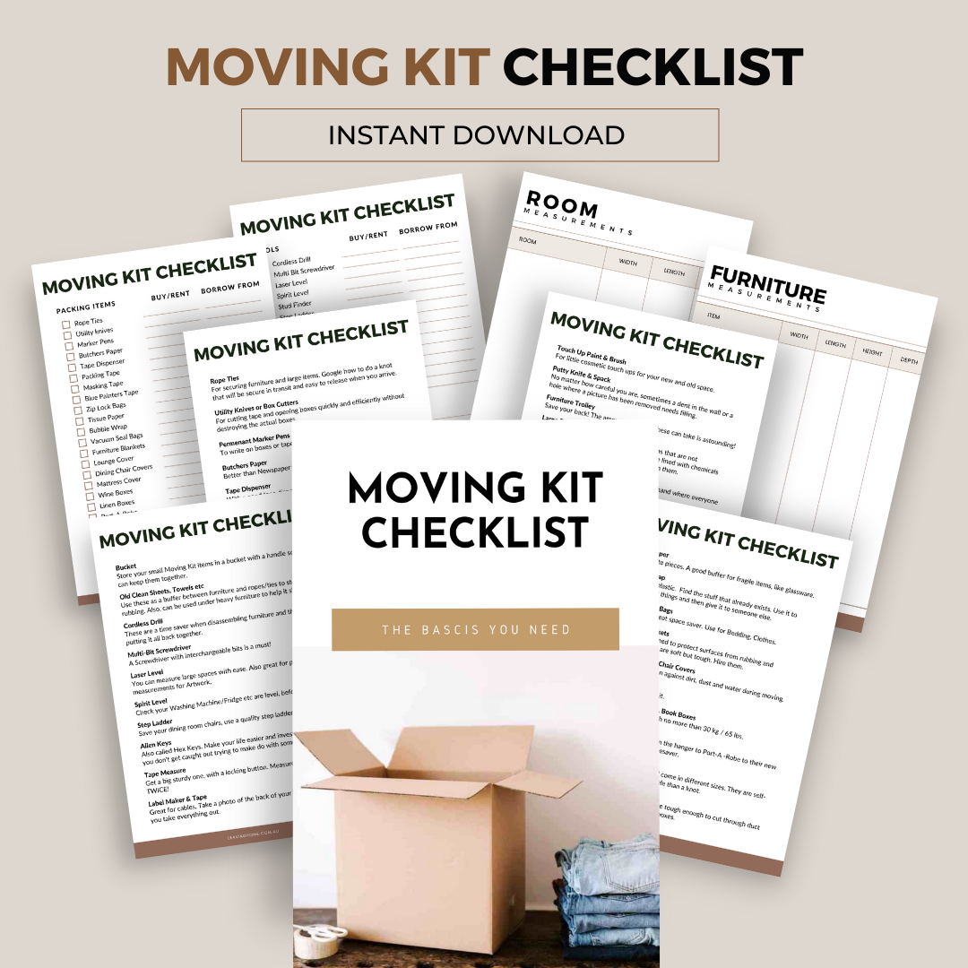 Moving Kit Checklist