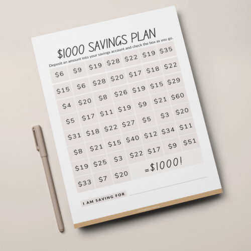 $1000 Savings Plan