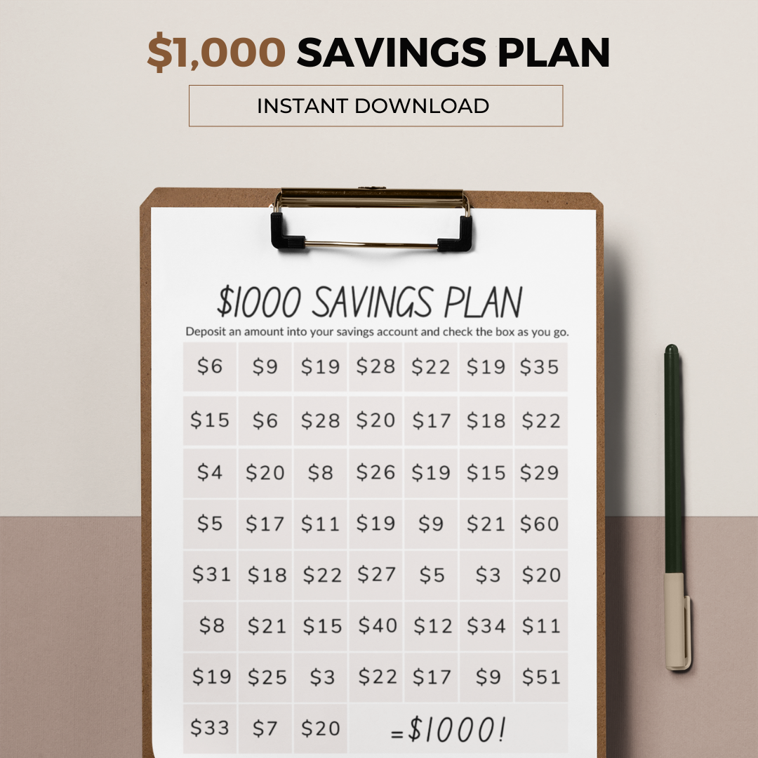 Save $1,000 in one year - this works!