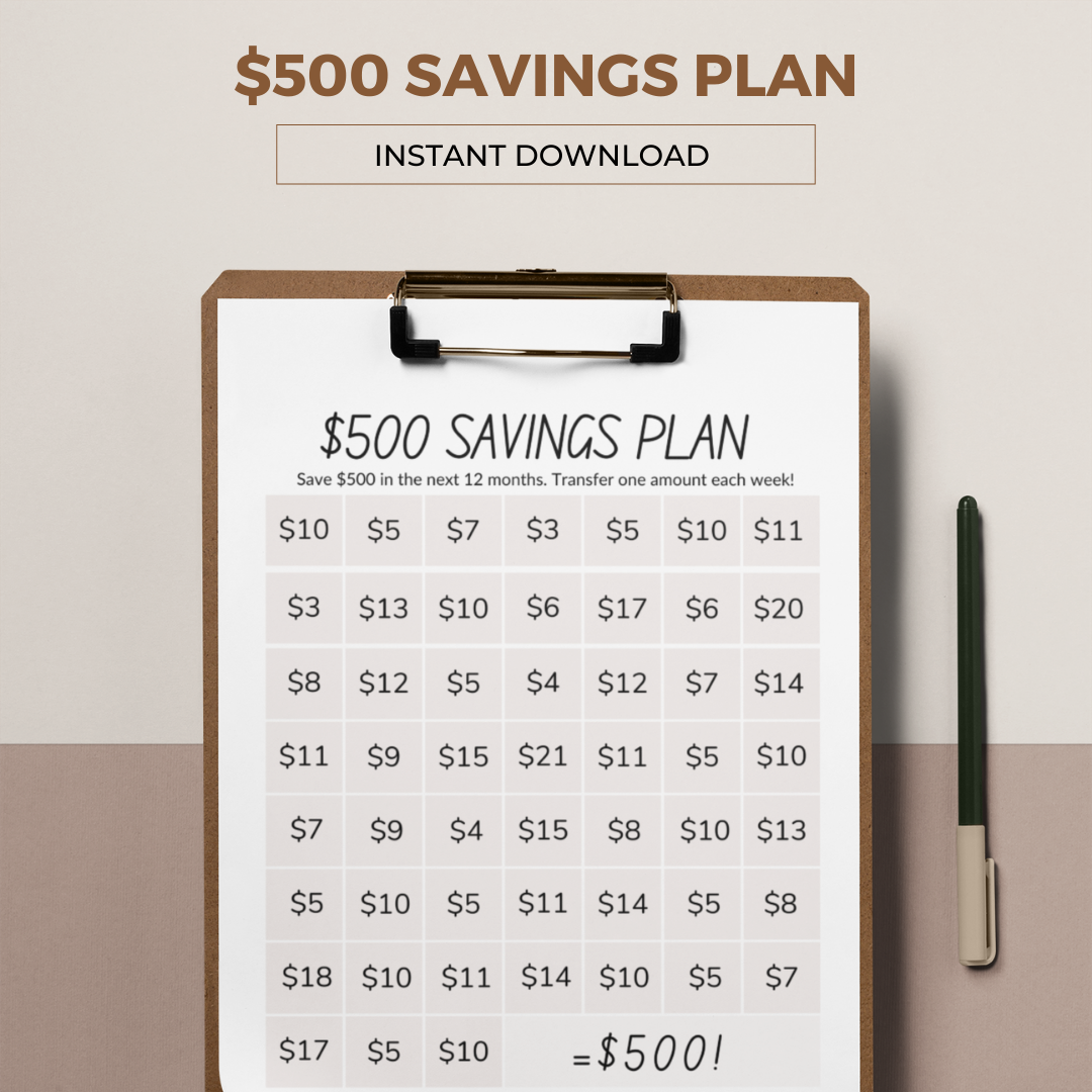 $500 Savings Plan