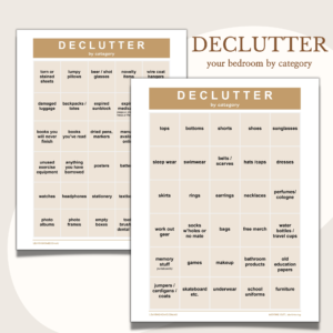 Declutter by Category