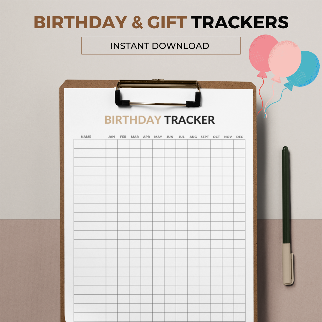 Birthday & Gift Tracker