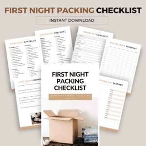 First Night Packing Checklist