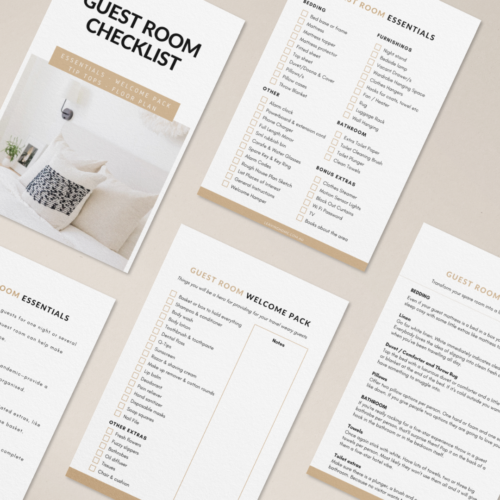 Guest Room Checklist