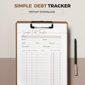Simple Debt Tracker