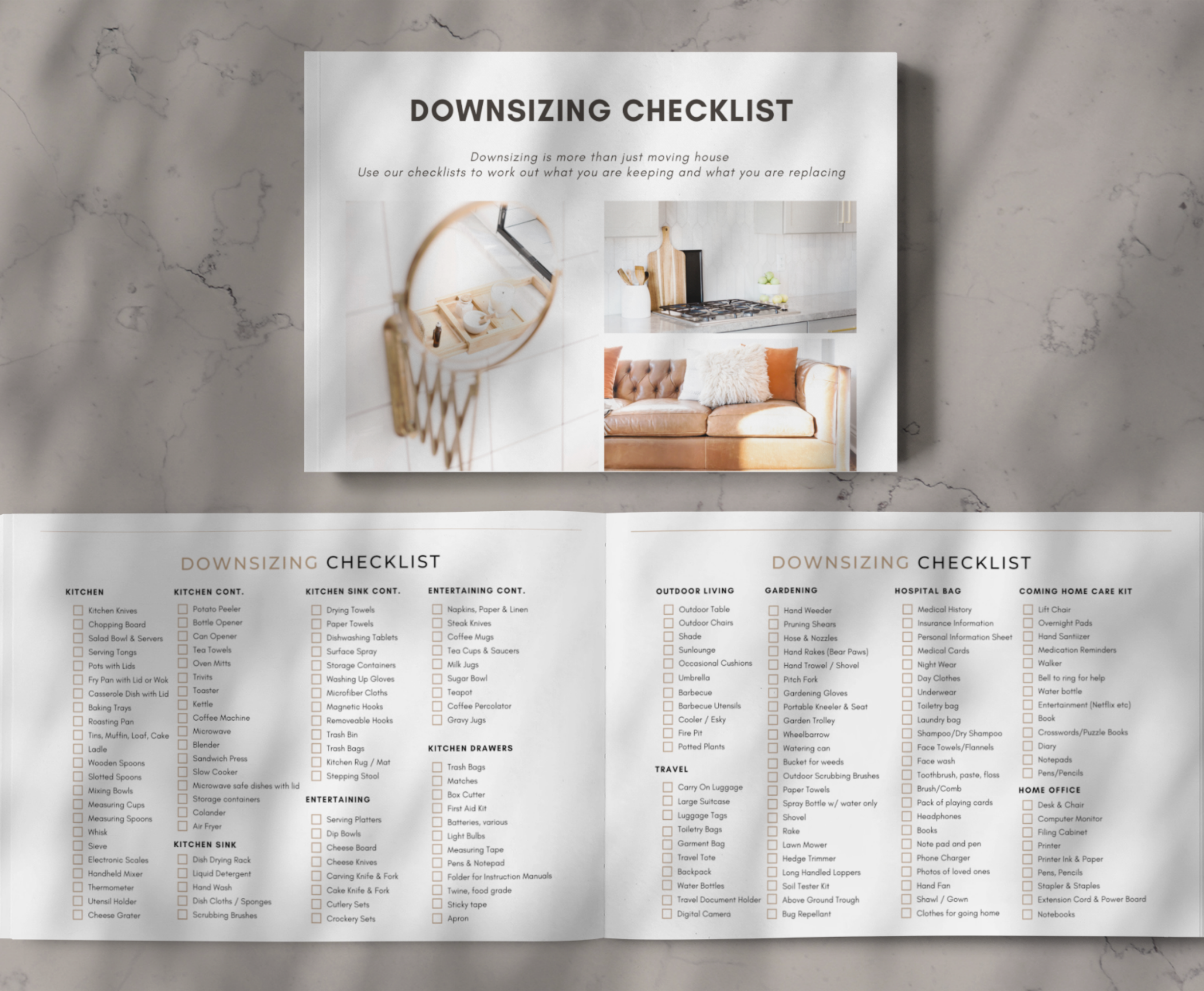 Downsizing Checklist