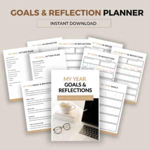 Goals and Reflection Planner