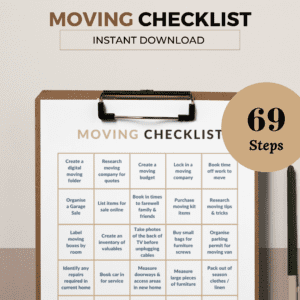 Moving to-do checklist