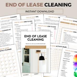 End of lease cleaning bundle