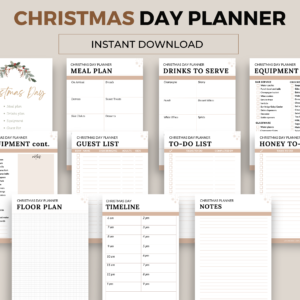 Christmas Day Planner