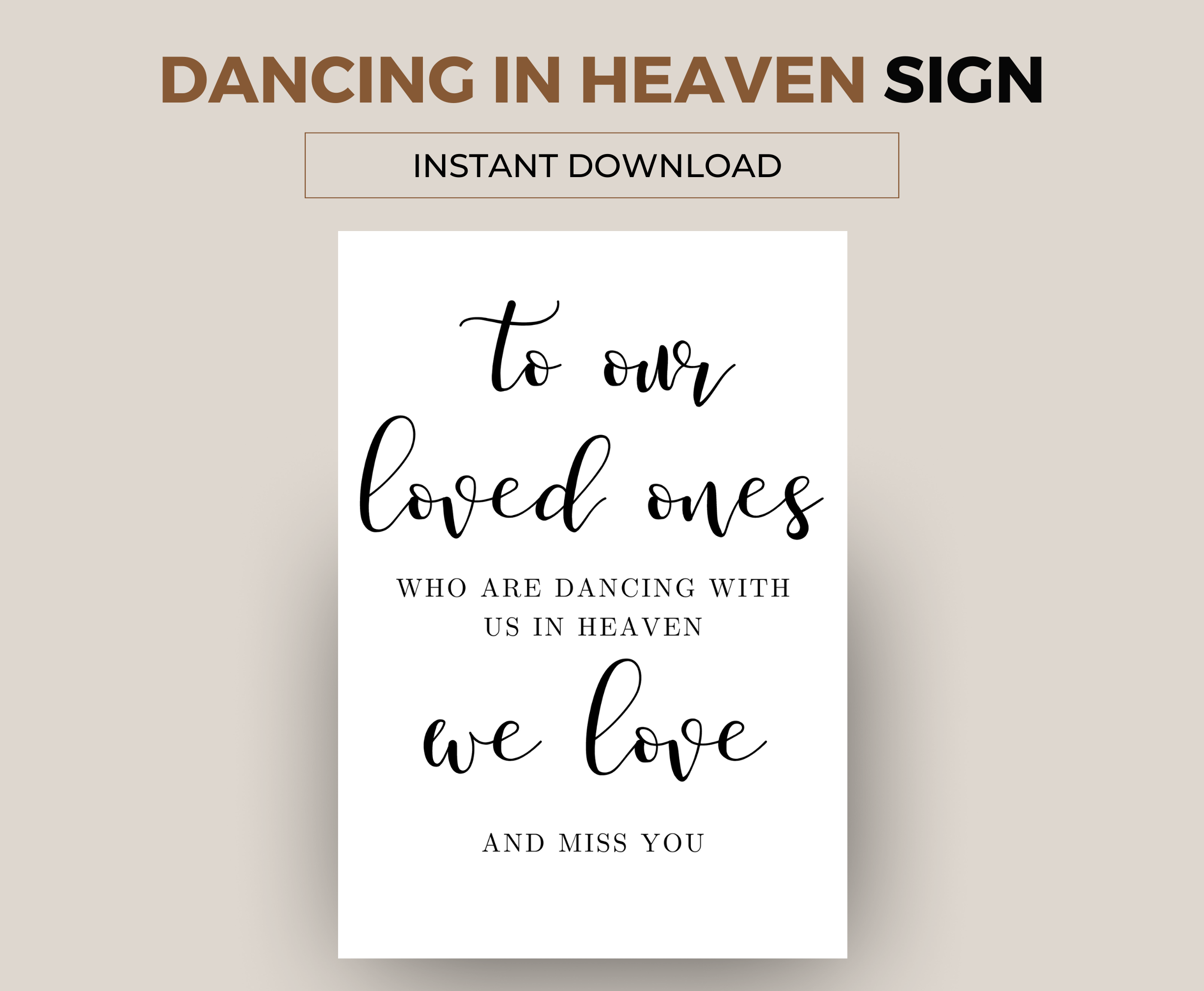 dancing with us in heaven