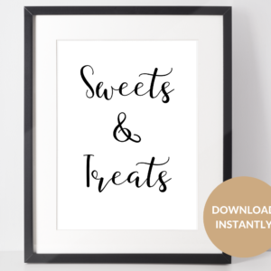 sweets & treats sign