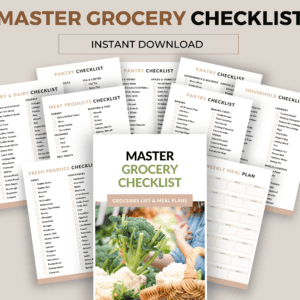Master Grocery Checklist